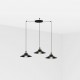 MARLIN Lampara colgante negra 3L 64133-3L - FARO ILUMINACION
