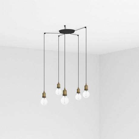 ART Lampara colgante oro viejo 5L 64137-5L - FARO ILUMINACION