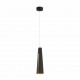 PLUMA LED Lampara colgante negra y oro 64172 - FARO ILUMINACION