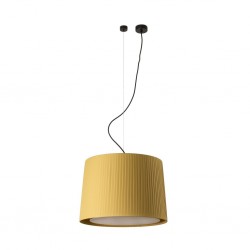 SAMBA Lampara colgante negra/encintada amarilla Ø450 64314-45 - FARO ILUMINACION