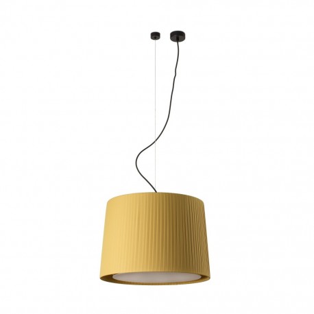 SAMBA Lampara colgante negra/encintada amarilla Ø450 64314-45 - FARO ILUMINACION