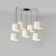 CONGA Lampara colgante blanco 7L 64314-54-7L - FARO ILUMINACION