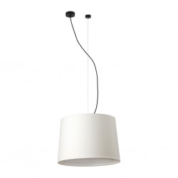 CONGA Lampara colgante negra/beige Ø450 64314-55 - FARO ILUMINACION