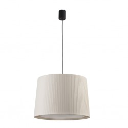 SAMBA Lampara colgante simple negra/encintada beige 64315-44 - FARO ILUMINACION