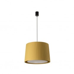 SAMBA Lampara colgante simple negra/encintada amarilla 64315-45 - FARO ILUMINACION
