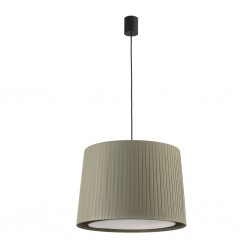 SAMBA Lampara colgante simple negra/encintada verde 64315-46 - FARO ILUMINACION