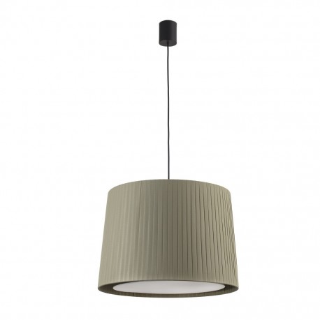 SAMBA Lampara colgante simple negra/encintada verde 64315-46 - FARO ILUMINACION