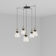LIZ-2 Lampara colgante oro viejo 5L 65080-5L - FARO ILUMINACION