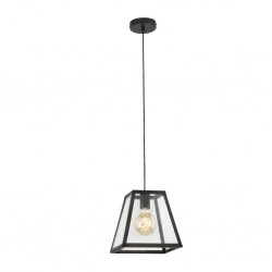 ROSE-1 Lampara colgante negra 65082 - FARO ILUMINACION
