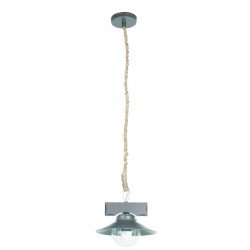NUDOS Lampara colgante marron oxido 1L 68139 - FARO ILUMINACION