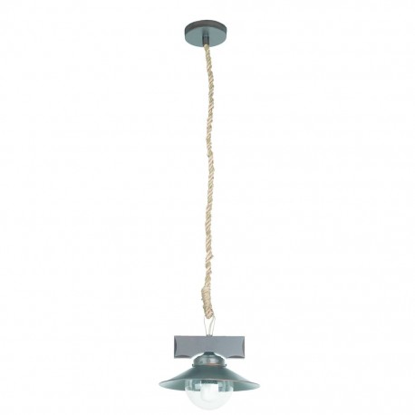 NUDOS Lampara colgante marron oxido 1L 68139 - FARO ILUMINACION