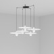 PLAT Lampara colgante blanco 5L 68146-5L - FARO ILUMINACION