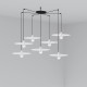 PLAT Lampara colgante blanco 7L 68146-7L - FARO ILUMINACION