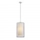 SABA Lampara colgante niquel mate 1L 68548 - FARO ILUMINACION