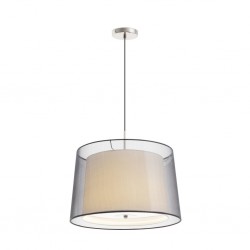 SABA Lampara colgante niquel mate 3L 68549 - FARO ILUMINACION