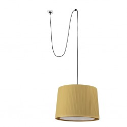 SAMBA Lampara colgante negra/amarilla con clavija 68604-45 - FARO ILUMINACION