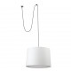 CONGA Lampara colgante blanco con clavija 68604-54 - FARO ILUMINACION