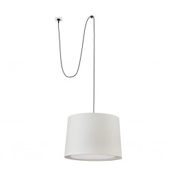 CONGA Lampara colgante beige con clavija 68604-55 - FARO ILUMINACION