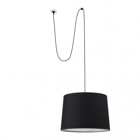 CONGA Lampara colgante negra con clavija 68604-56 - FARO ILUMINACION