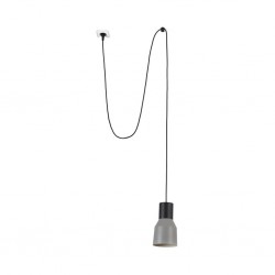 KOMBO Lampara colgante gris Ø120 con clavija 68604-62 - FARO ILUMINACION