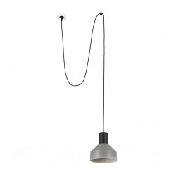 KOMBO Lampara colgante gris Ø200 con clavija 68604-64 - FARO ILUMINACION