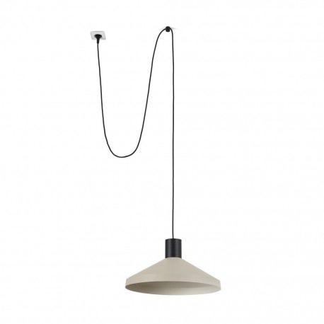 KOMBO Lampara colgante beige Ø400 con clavija 68604-67 - FARO ILUMINACION