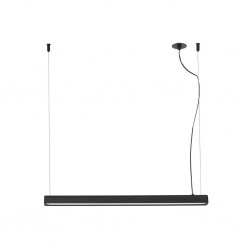 VICO 60 Lampara colgante negra con floron empotrable 61105 - FARO ILUMINACION