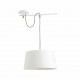 FUSTA Lampara colgante blanca 28394 - FARO ILUMINACION