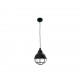 CLAIRE Lampara colgante negra 62802 - FARO ILUMINACION