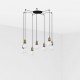 ART Lampara colgante oro viejo 7L 64137-7L - FARO ILUMINACION