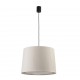 SAMBA Lampara colgante simple negra/encintada beige 64315-44 - FARO ILUMINACION