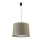 SAMBA Lampara colgante simple negra/encintada verde 64315-46 - FARO ILUMINACION
