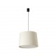 CONGA Lampara colgante simple negra/blanca 64315-54 - FARO ILUMINACION