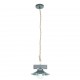 NUDOS Lampara colgante marron oxido 1L 68139 - FARO ILUMINACION