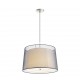SABA Lampara colgante niquel mate 3L 68549 - FARO ILUMINACION