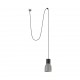KOMBO Lampara colgante gris Ø120 con clavija 68604-62 - FARO ILUMINACION