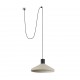 KOMBO Lampara colgante beige Ø400 con clavija 68604-67 - FARO ILUMINACION