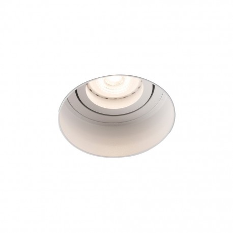 HYDE Lampara empotrable blanco redondo orientable sin marco 40110 - FARO ILUMINACION