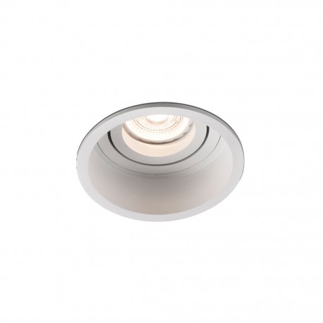 HYDE Lampara empotrable blanco redondo orientable 40118 - FARO ILUMINACION