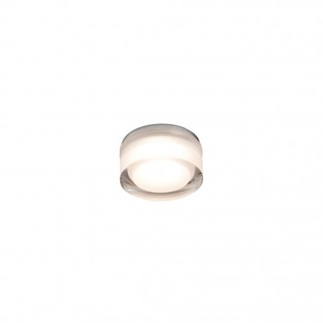 EBBA LED Lampara empotrable blanca y transparente 42919 - FARO ILUMINACION