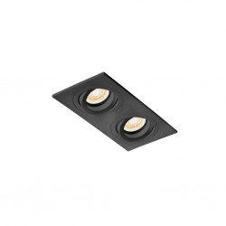 RADAN-R Lampara empotrable orientable negra 43407 - FARO ILUMINACION