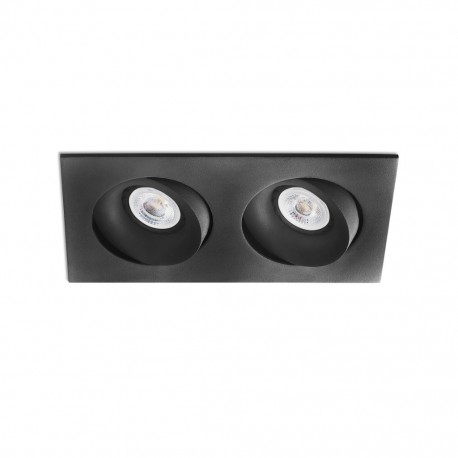 ARGAN-2 Lampara empotrable orientable negra 43413 - FARO ILUMINACION