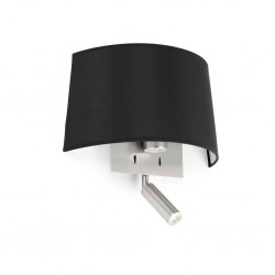 VOLTA Lampara aplique negro con lector LED 20024 - FARO ILUMINACION