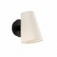 LUPE Lampara aplique negra/beige 20031-88 - FARO ILUMINACION