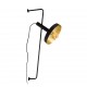 WHIZZ Lampara aplique negra/oro 20165-95 - FARO ILUMINACION