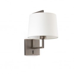 FRAME Lampara aplique oro viejo mate/blanca 20171-01 - FARO ILUMINACION