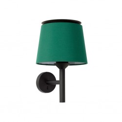 SAVOY Lampara aplique negra/verde 20301-94 - FARO ILUMINACION