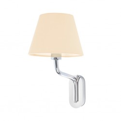 ETERNA Lampara aplique cromo/beige 24005-11 - FARO ILUMINACION