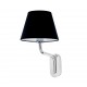ETERNA Lampara aplique cromo/negra 24005-12 - FARO ILUMINACION