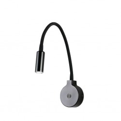 PIXIE LED Aplique lector negro 24016 - FARO ILUMINACION